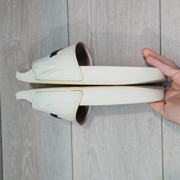 Balenciaga Womens Pool Logo Sandals Flip Flop Flats shoes sz 11 - Picture 11 of 15